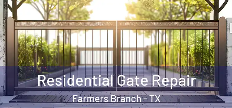 Residential Gate Repair Farmers Branch - TX